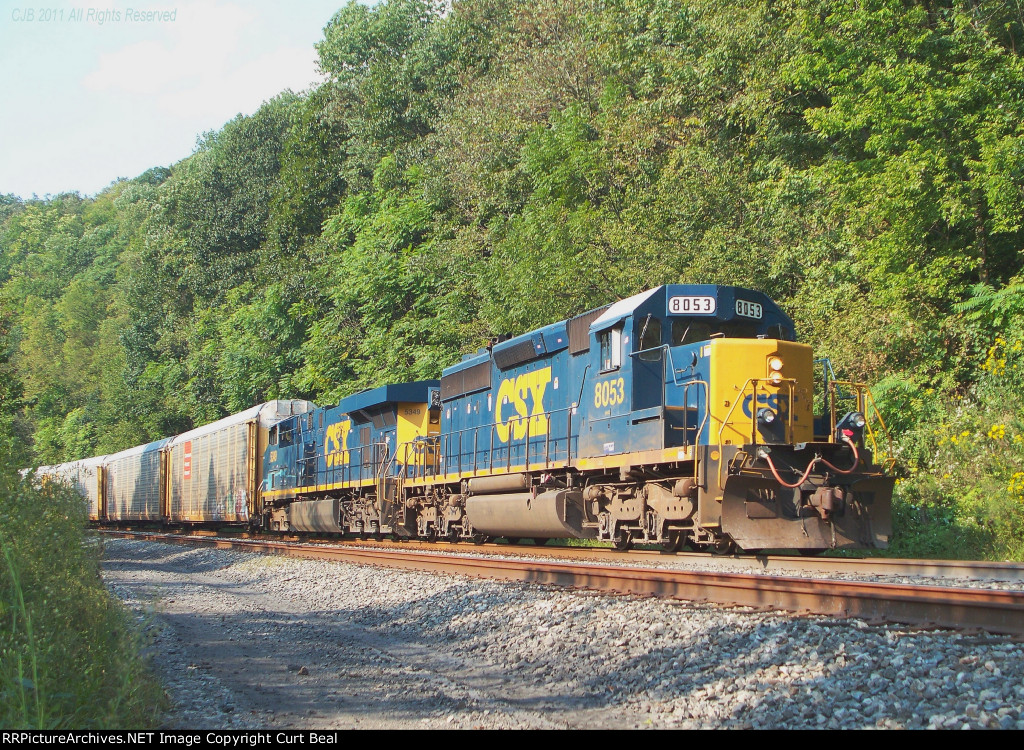 CSX 8053 and 5349
